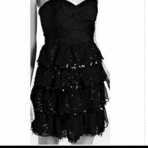 BCBG BLACK SEQUIN DRESS
