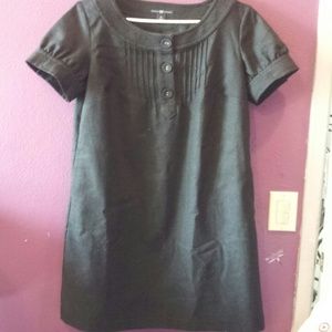 Grey wool dress