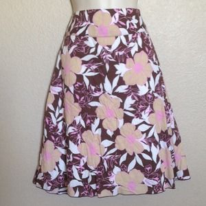 Moda Intl. Floral Print Spring Skirt