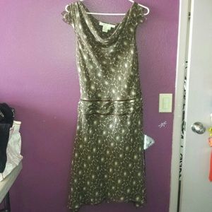 Silk flow dress