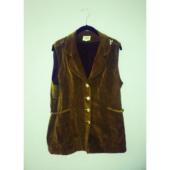 Vintage military style vest  #plussize 💖✨ - Picture 1 of 4