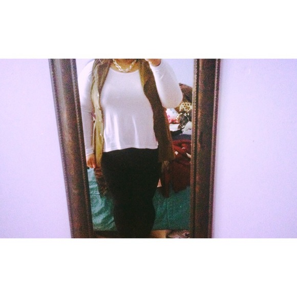 Vintage military style vest  #plussize 💖✨ - Picture 2 of 4