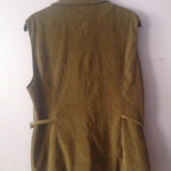 Vintage military style vest  #plussize 💖✨ - Picture 4 of 4