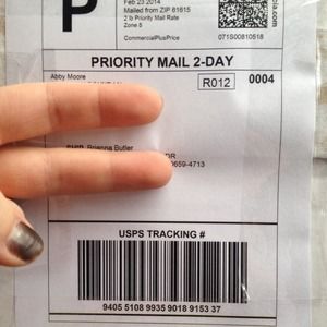 Tracking/shipping