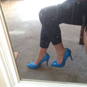 Bright Blue Pumps, easy to pair with anything.