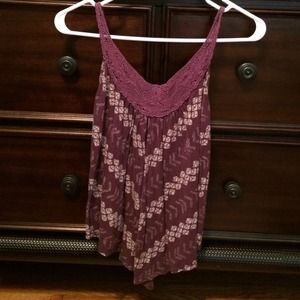 Purple Aztec shirt