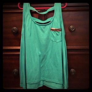 Turquoise summer shirt