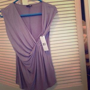 Lafayette 148 lilac sleeveless top NWT Small