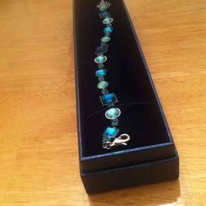 Indulgence Blue Bracelet NWOT