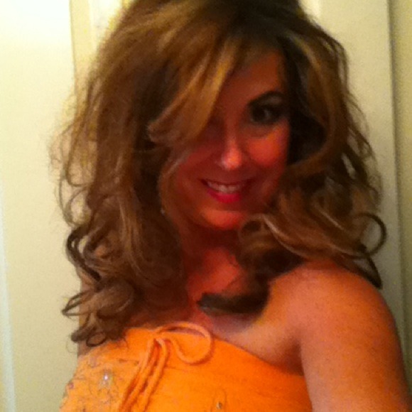 ✌️✌️ LETS ROCK💘-ROLL TUBE TOP✌️Coral In Color ✌️ - Picture 2 of 3