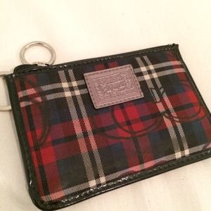 Coach poppy card case