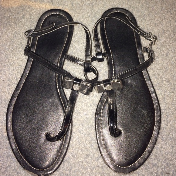 Black sandals