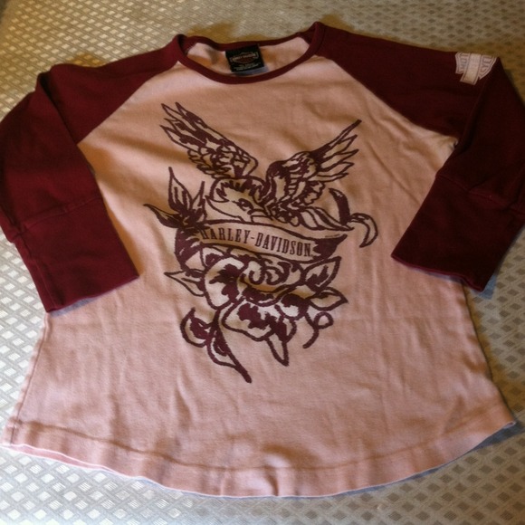 Pink Harley top