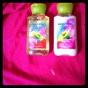 Lotion and body wash