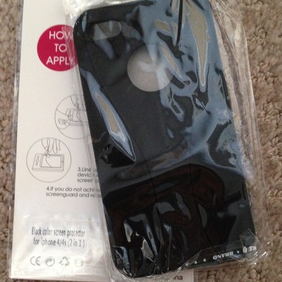 iPhone 4/4s Cover w/ Screen Protector - Picture 1 of 1