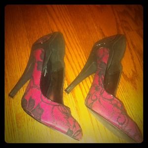 Lace pumps Charlotte Russe