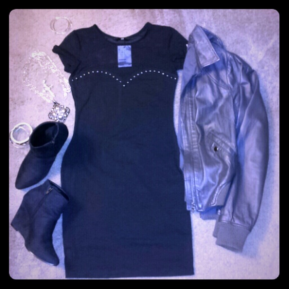 Black Illusion Dress