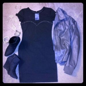Black Illusion Dress