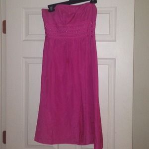 Lilly Pulitzer Pink Strapless Dress Bundle