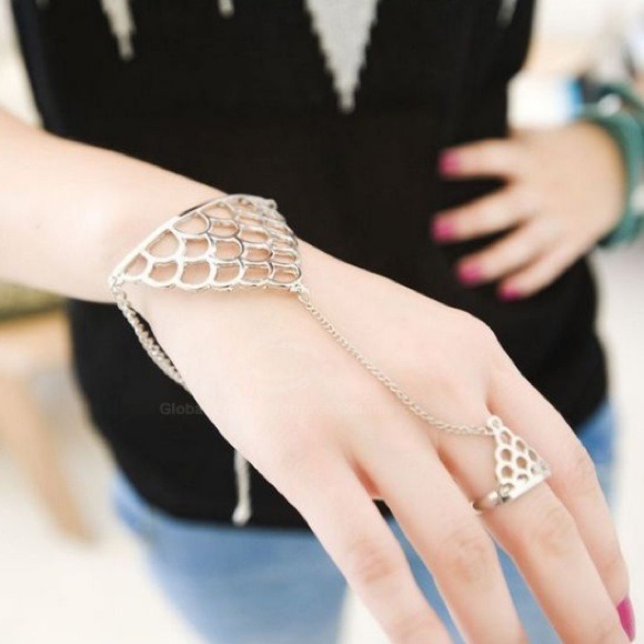 Bracelet with Ring. 💍💎