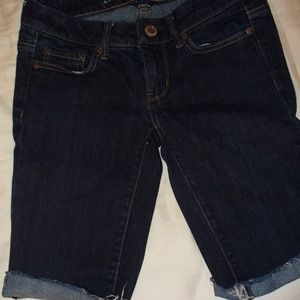 American Eagle Denim Bermuda Shorts
