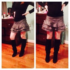 Sued boots