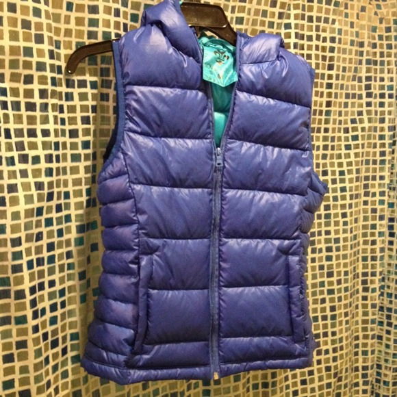 Royal blue Love Culture vest w/hood