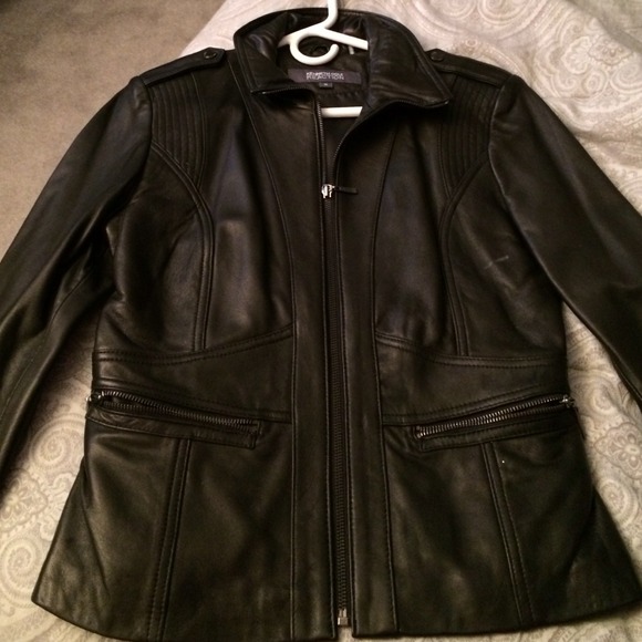REDUCED! Kenneth Cole Reaction leather jacket!