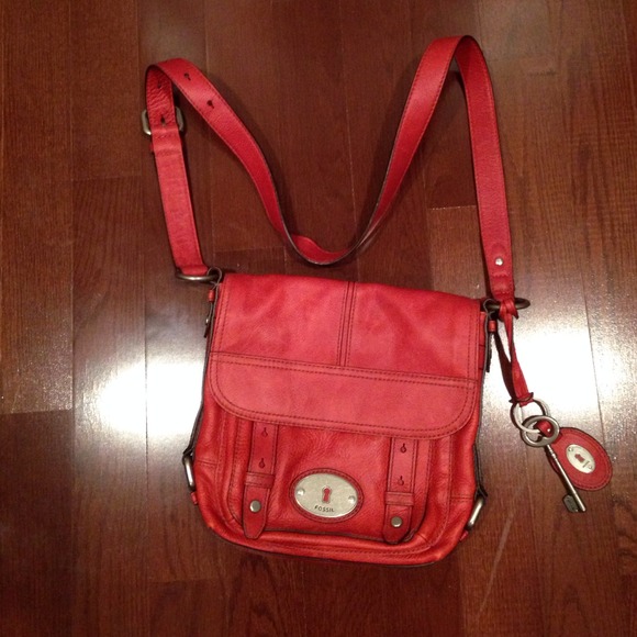**SOLD** Red Fossil Purse
