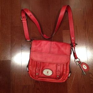 **SOLD** Red Fossil Purse