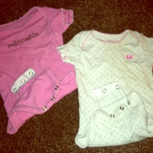 Baby clothes 6m onesies sold together or separate