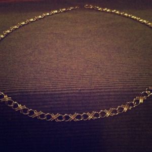 REDUCED! Gold XO Chain Necklace