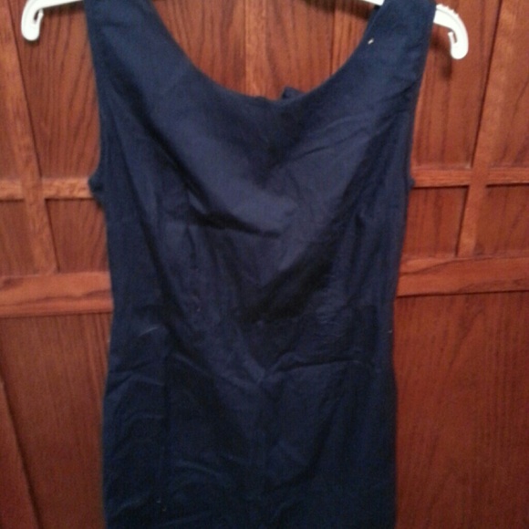 Blue bow dress