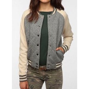 BDG Quilted Varsity Jacket