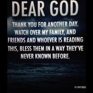 Message for the week