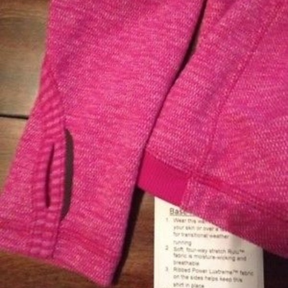 🚫sold🚫Lululemon baserunner size 2 pink raspberry - Picture 3 of 3