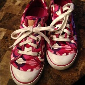 Coach Preloved Barrett pink sneaker