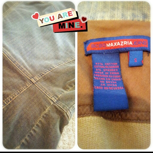 ✂️SALE🔴$77✂️ 🎈BCBGmaxazria denim jacket - Picture 4 of 4