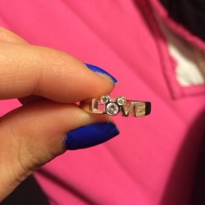 Mickey Mouse love ears ring