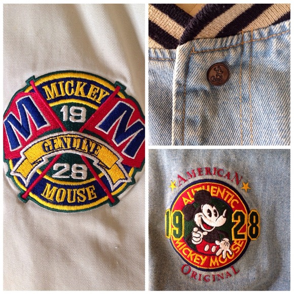 ❗️PRICE DROP❗️Authentic Mickey Mouse Bomber Jacket - Picture 3 of 4