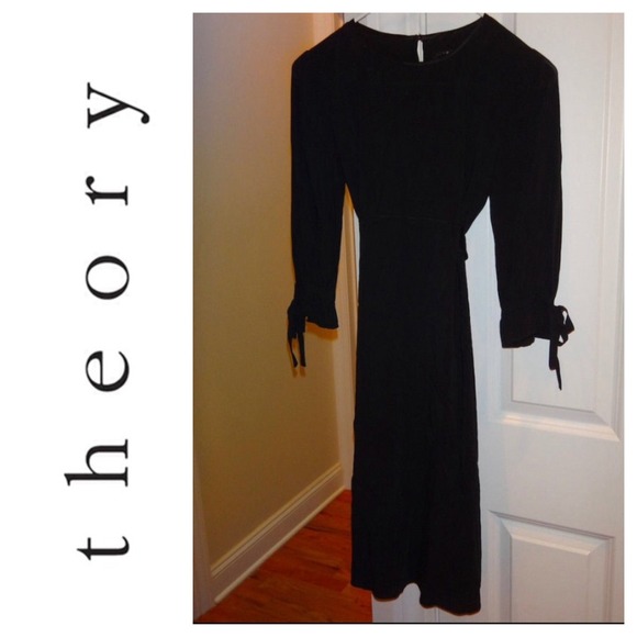 New Theory black dress never worn