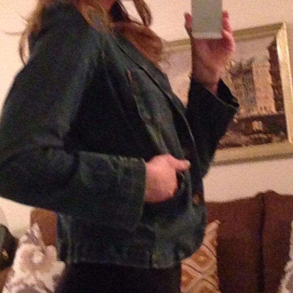 [ s a l e ] Fitted Denim Blazer - Picture 3 of 4