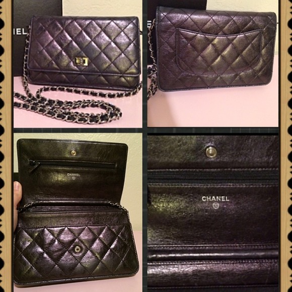 ⛔️SOLD ebay⛔️ Chanel WOC reissue wallet chain