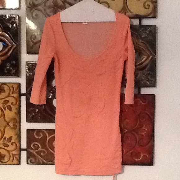 ORANGE DRESS💞 - Picture 2 of 2