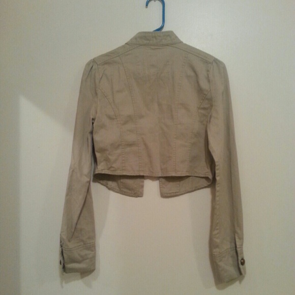 🍧[ Decree ] Beige Military Inspired Jacket - Picture 3 of 8