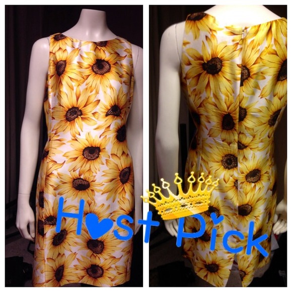 100% Silk Chetta B Dress - Picture 1 of 3