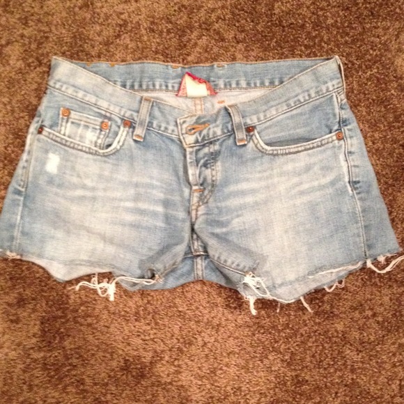 Vintage Lucky Brand cut-offs!