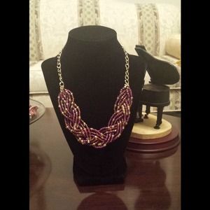 ✨😍Handmade Beaded Statement Necklace😍✨