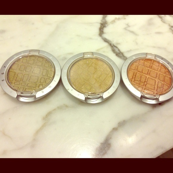 Three Prestige eyeshadows
