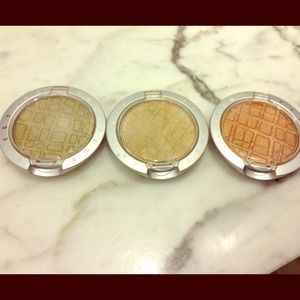Three Prestige eyeshadows